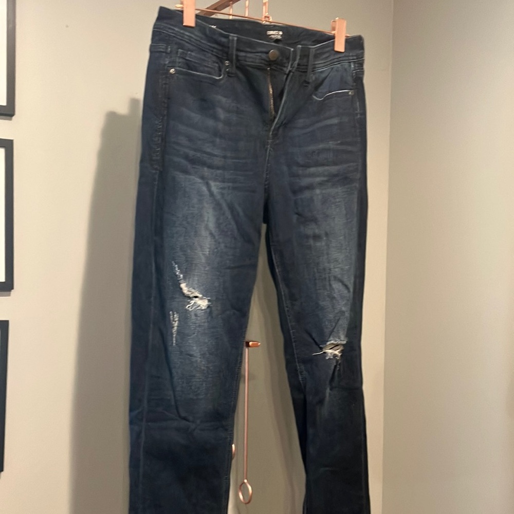 NYDJ Curves 360 Distressed Jeans